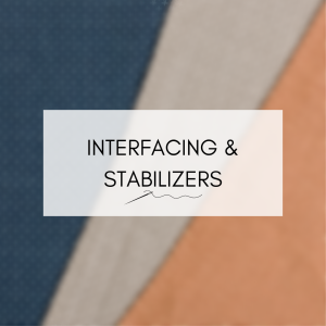 Interfacing/Stabilizers
