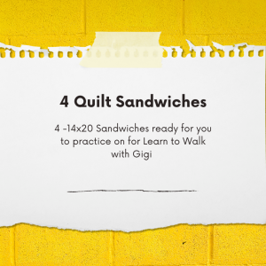4 Quilt Sandwich
