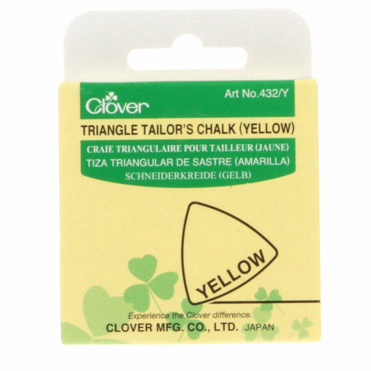 Triangle Tailors Chalk Yellow - Juki Junkies