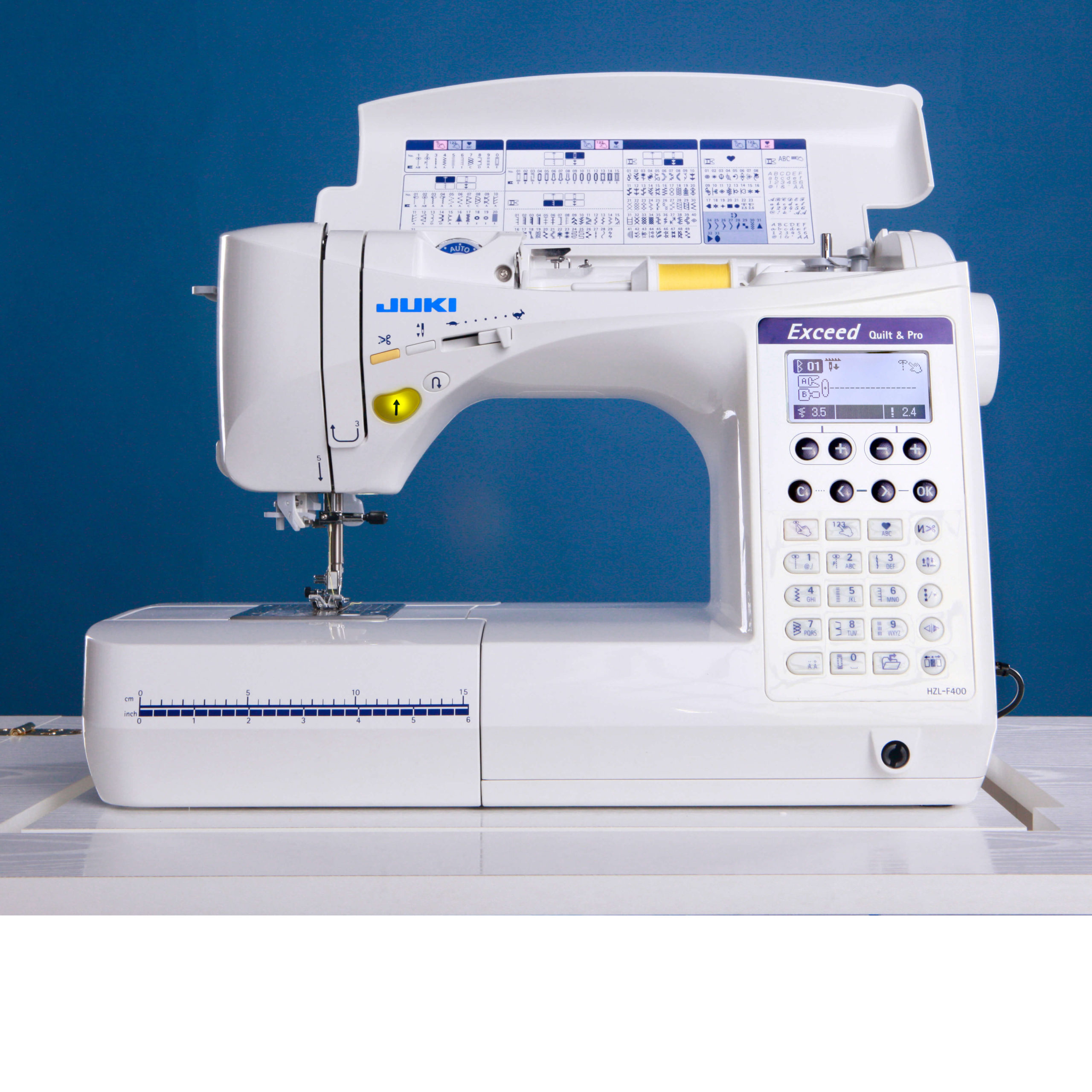 Juki HZL-F400 Computerized Sewing and Quilting Machine