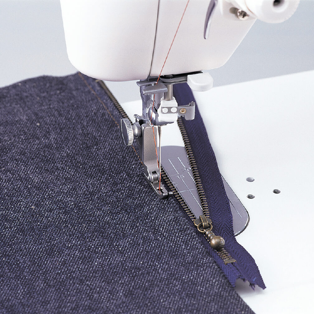 Invisible Zipper Sewing Machine Presser Foot - 3 piece set - THOS