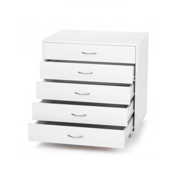 Mod5 Drawer cabinet white open
