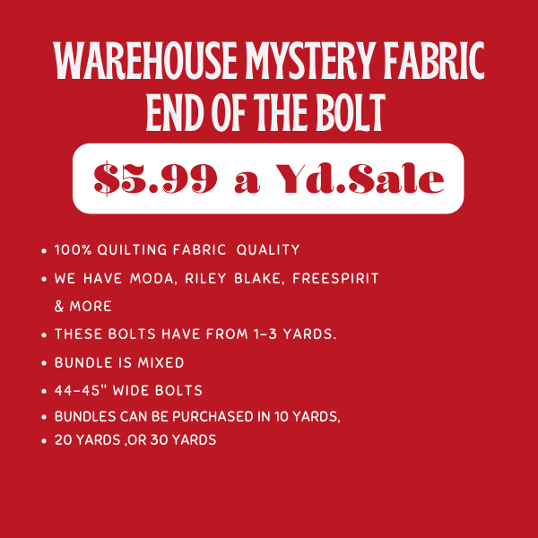 Warehouse fabric sale fb 2 × 2 in 1