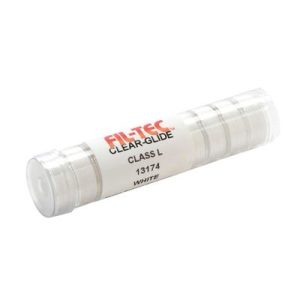 clear glide style l 114m white tubes