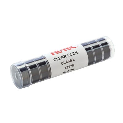 clear glide style l 115yds black tubes 13175