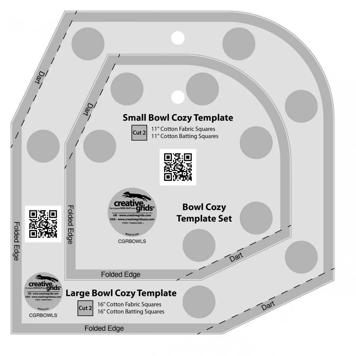 Cozy Bowl Template – Keaton Quilts